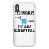 technically, the glass is always full iPhoneX