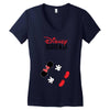 Disney Squad Girl Women's V-Neck T-Shirt