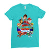 paw patrol birthday boy grandma Ladies Fitted T-Shirt