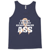 Careful I Already Kicked Cancer Ass Tank Top
