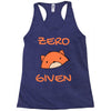 zero fox given Racerback Tank