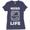 nerd life is the best life Ladies Fitted T-Shirt