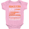 Pisceans Most Difficult Ones To Understand Zodiac Baby Onesie