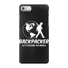 Backpacker Let's Explore The World iPhone 7 Case