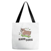 hard corg Tote Bags