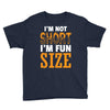 I Am Not Short I Am Fun Size Youth Tee