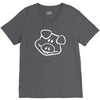 pig funny V-Neck Tee