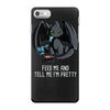 feed me and tell me i'm pretty iPhone 7 Case