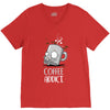 coffee addict V-Neck Tee