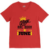 Kings Are Born In June V-Neck Tee