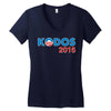 vote for kodos Women's V-Neck T-Shirt