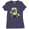 zomboy attacks (2) Ladies Fitted T-Shirt