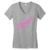 miley cyrus bangerz Women's V-Neck T-Shirt