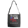 trump 2016 election make america great again Adjustable Strap Totes