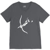 pfeil bogen archery arrow bow magic fantasy hunter schurke assasins ga V-Neck Tee