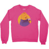ugly lego drink coffee Crewneck Sweatshirt