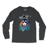 who loves husky Long Sleeve Shirts