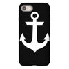anchor black sailor vintage style navy nautical iPhone 8