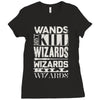 wizards kill wizards Ladies Fitted T-Shirt