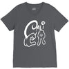 california love cali finger sign V-Neck Tee