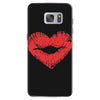 lip print heart Samsung Galaxy S7
