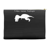 t rex hates pushups Accessory Pouches