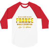 World Champion France 2018 Les Blues 3/4 Sleeve Shirt