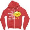 Easy Peasy Lemon Sgueezy Zipper Hoodie