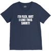 i'd flex but i like this shirt V-Neck Tee