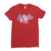 sports sloth Ladies Fitted T-Shirt