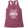 goat halloween costume Racerback Tank