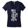 be nice Women's V-Neck T-Shirt