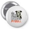 This Girl Loves Pitbull Pin-back button