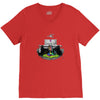 MAN IN RAINBOW V-Neck Tee