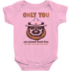 ewok psa Baby Bodysuit