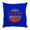 SILENT Throw Pillow