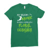 my broom broke Ladies Fitted T-Shirt