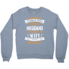 Super Cool Husband Of A Freaking Awesome Wife Crewneck Sweatshirt