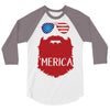 america 3 3/4 Sleeve Shirt