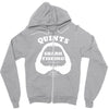 jaws inspired movie Zipper Hoodie