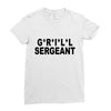 grill sergeant Ladies Fitted T-Shirt
