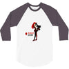 harley quinn 3/4 Sleeve Shirt