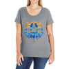 galactic assault Ladies Curvy T-Shirt