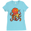 underwater buddies Ladies Fitted T-Shirt