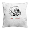 dog lover Throw Pillow