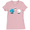 oil spill Ladies Fitted T-Shirt