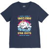 I Wish I Were A Unicorn So I Could Stab Idiots With My Head V-Neck Tee