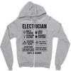 Electrician Zipper Hoodie