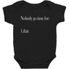 nobody Baby Bodysuit