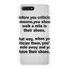 criticize iPhone 7 Plus Case